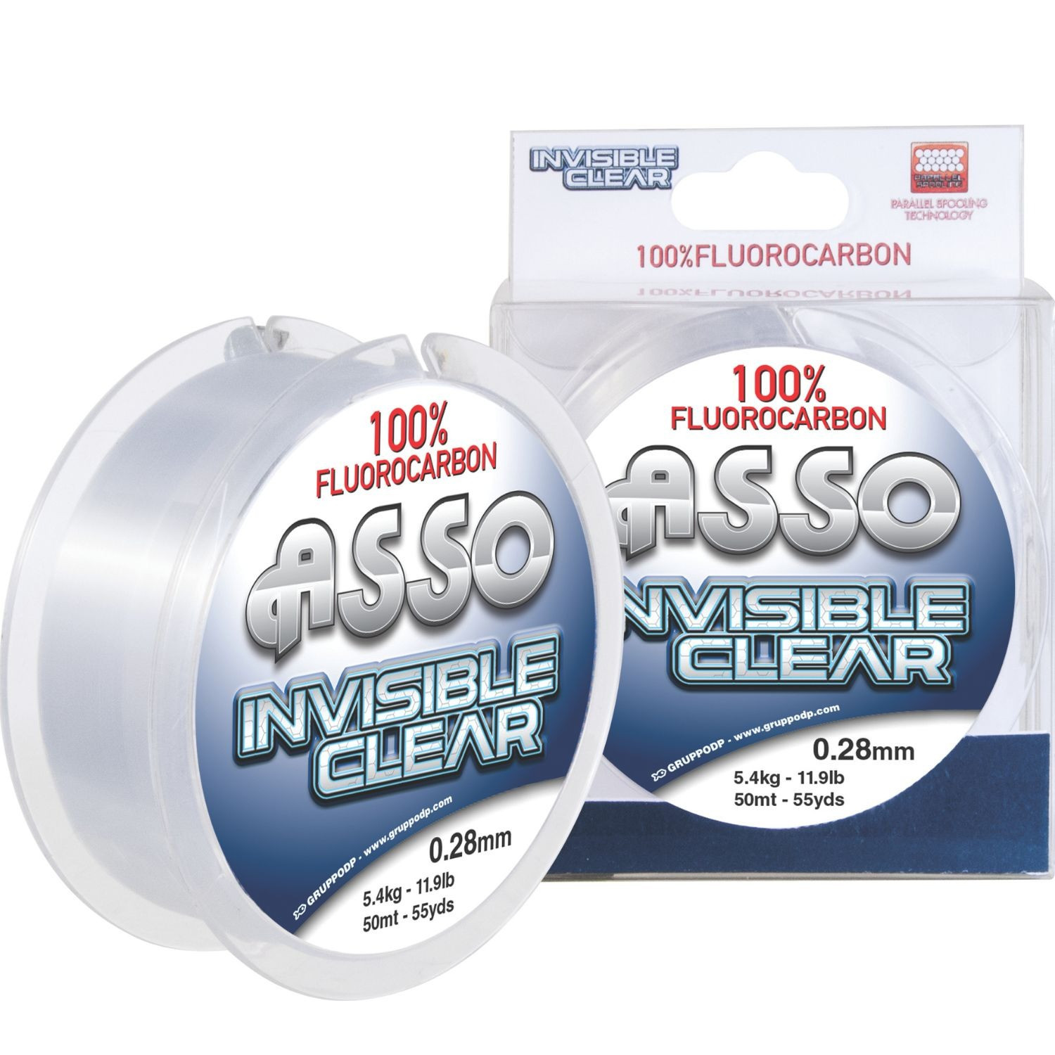 ASSO Invisible Clear Fluorocarbon 0.40 mm