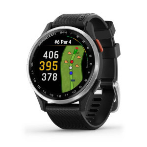 Approach® S44 - Approach® S44 -  Silver Aluminium безел с Black силиконова каишка