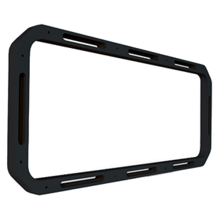 Сепаратор за озвучителен панел - Черен, 16mm