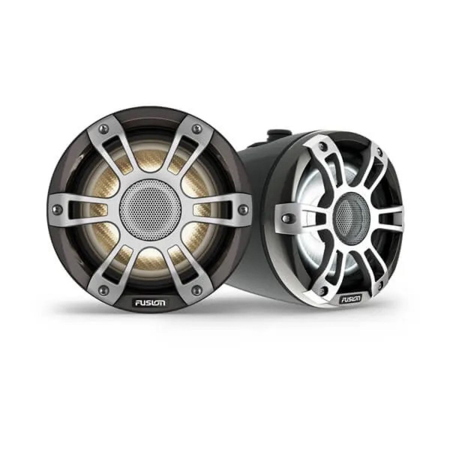 Fusion® Signature Series 3i Морски конусовидни високоговорители - 6.5" 230-watt CRGBW спортни сиви