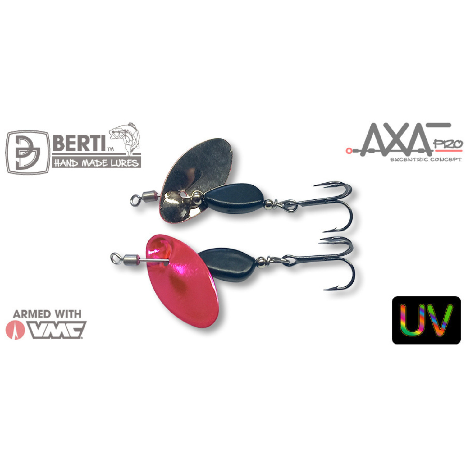 Въртяща блесна BERTI AXAT PRO PLUS 2.9 гр. / 22 мм.