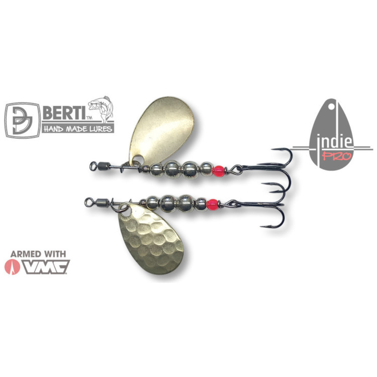 Въртяща блесна BERTI INDIE PRO SILVER 2.7 гр. / 21 мм.