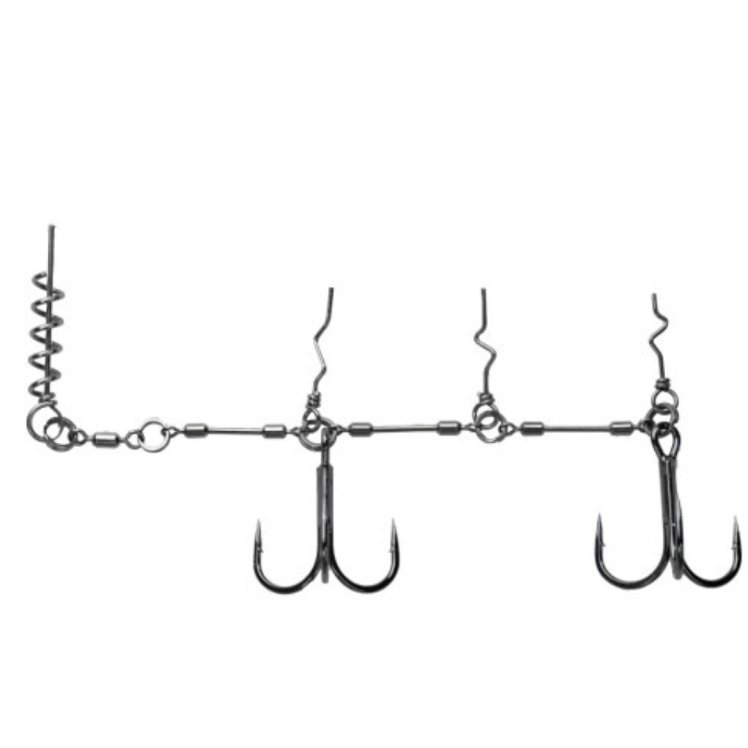 Монтаж за силиконови примамки BKK CHAIN-21 STINGER RIG