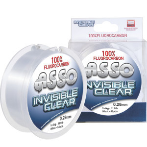 ASSO Invisible Clear Fluorocarbon 0.15 mm